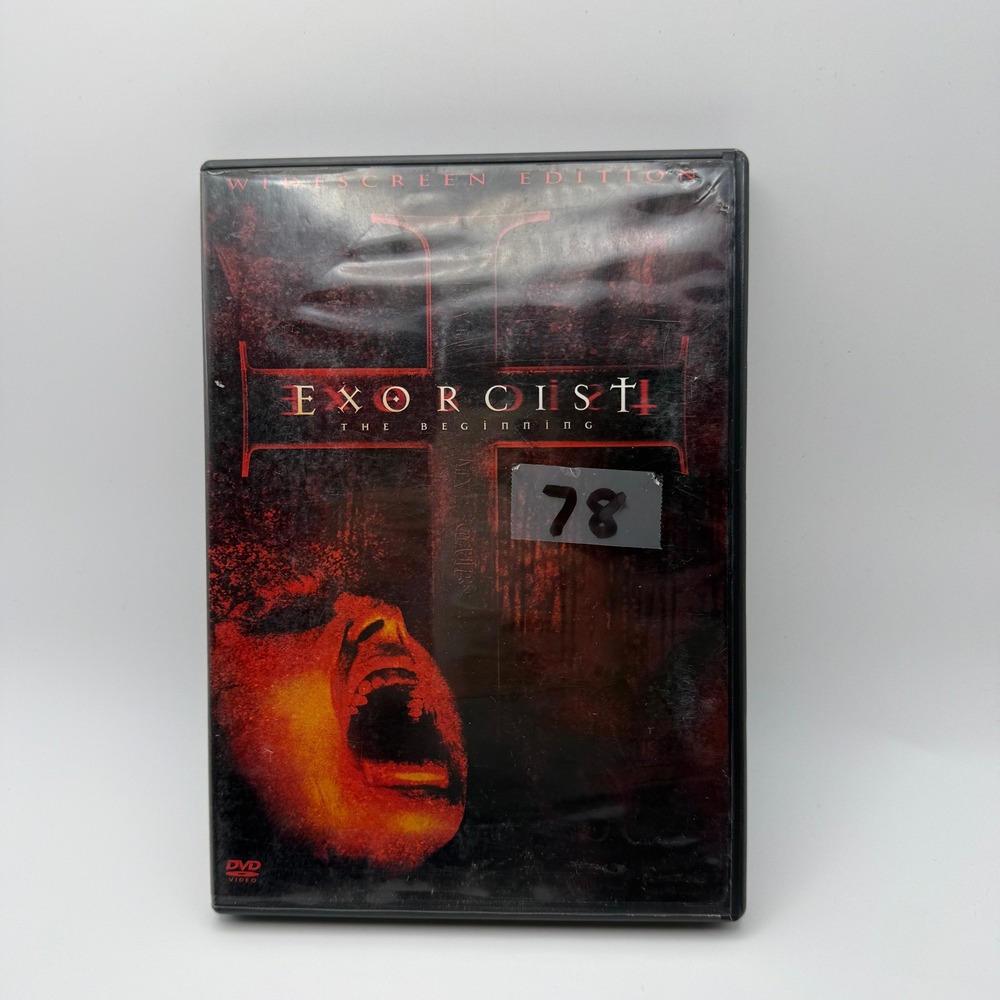 Exorcist The Beginning DVD Widescreen Edition Horror Prequel Stellan Skarsgard